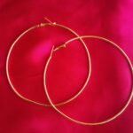 Large Rose Gold Hoops