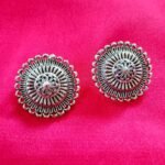 Statement Oxidised Studs