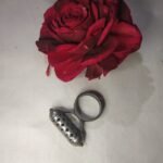 Real Silver Replica Bullet Finger Ring