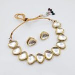 New Kundan Statement Neckpc+Earrings