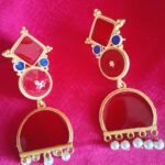 Red Statement Danglers