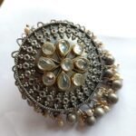 Fused Big Statement Adjustable Ring