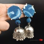 Hand Made Dabu Jhumkis