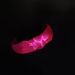 Satin Knot Hair Band- Hot Pink