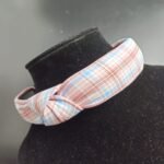Check Pastels Knot Hair Band- Multi