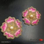 Komal Panday official Inspired Popular Floral Handmade Earrings