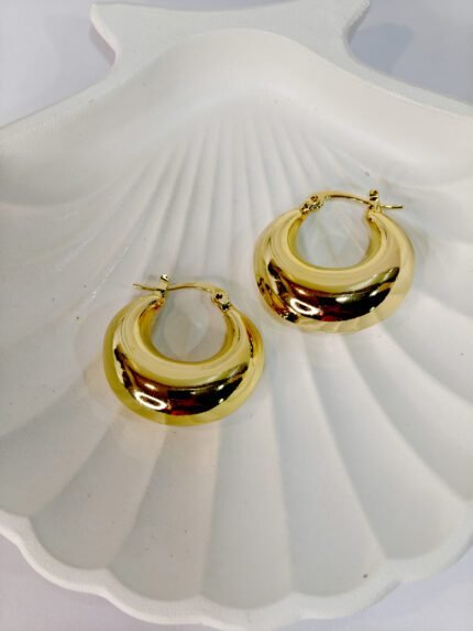 Anti Tarnish Halo Hoops