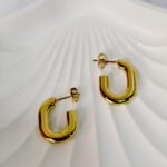 Anti Tarnish Statement U Hoops