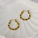 Anti Tarnish Bubble Hoops