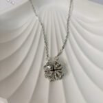 Anti Tarnish Silver Flower Chain