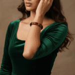 Celebrity Resin Bracelet Brown