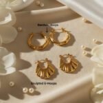 Demi Fine Bamboo + Sculpted U Hoop Combo