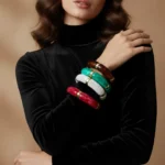 Poppy Acrylic Bracelet Set